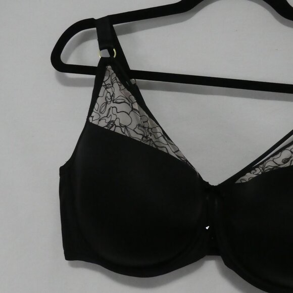 AG - ASHLEY GRAHAM | 40 DDD | Black Lace Detailed Bra - Picture 3 of 14